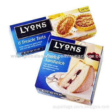 Bread Package Boxes, Made of Paper, Customized Designs Accepted